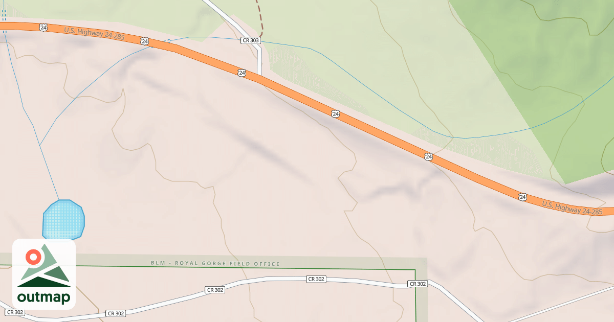 Map of BLM National GTLF Public Motorized Roads bdea5255-fc25-40dc-b6f5-fc64996d0eb7