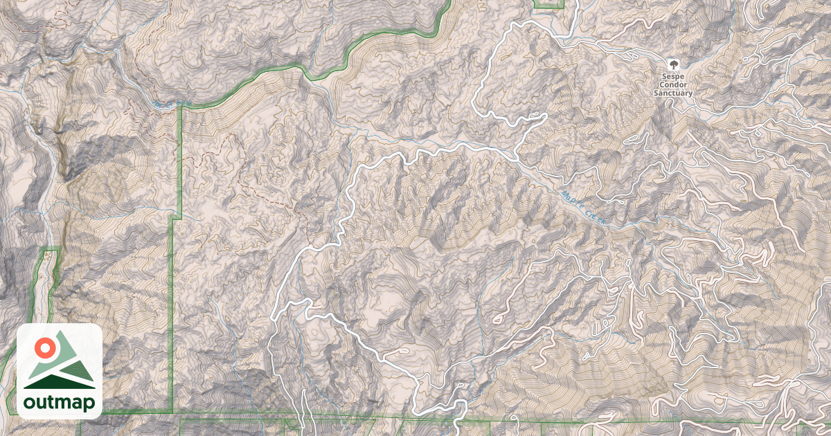 Map of 1 SQUAW FLAT