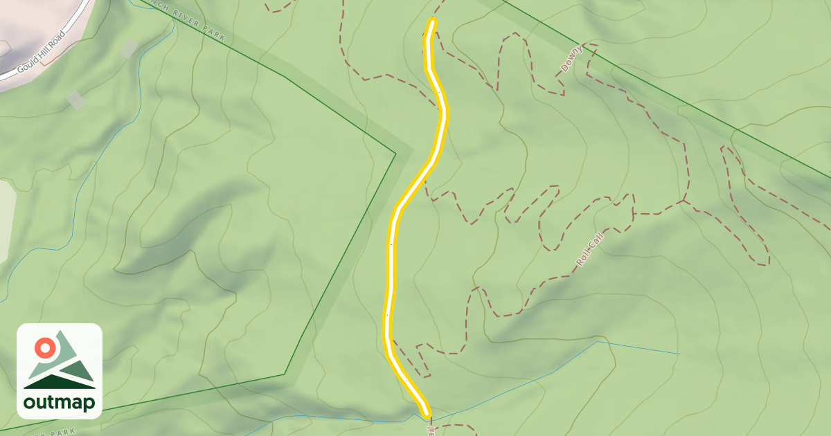 Map of Sparrow Farm Trail