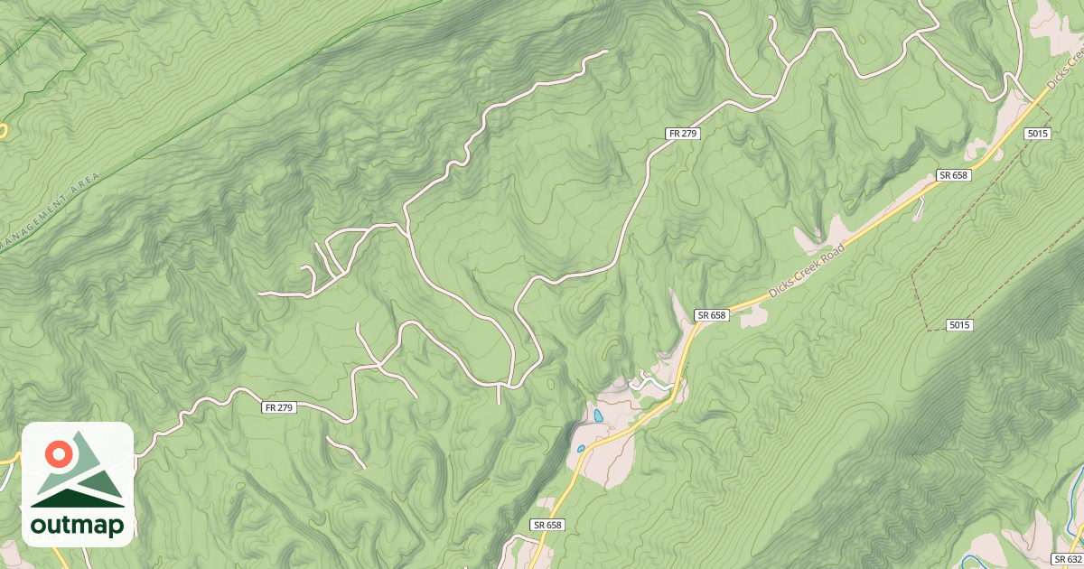 Map of MUD LICK