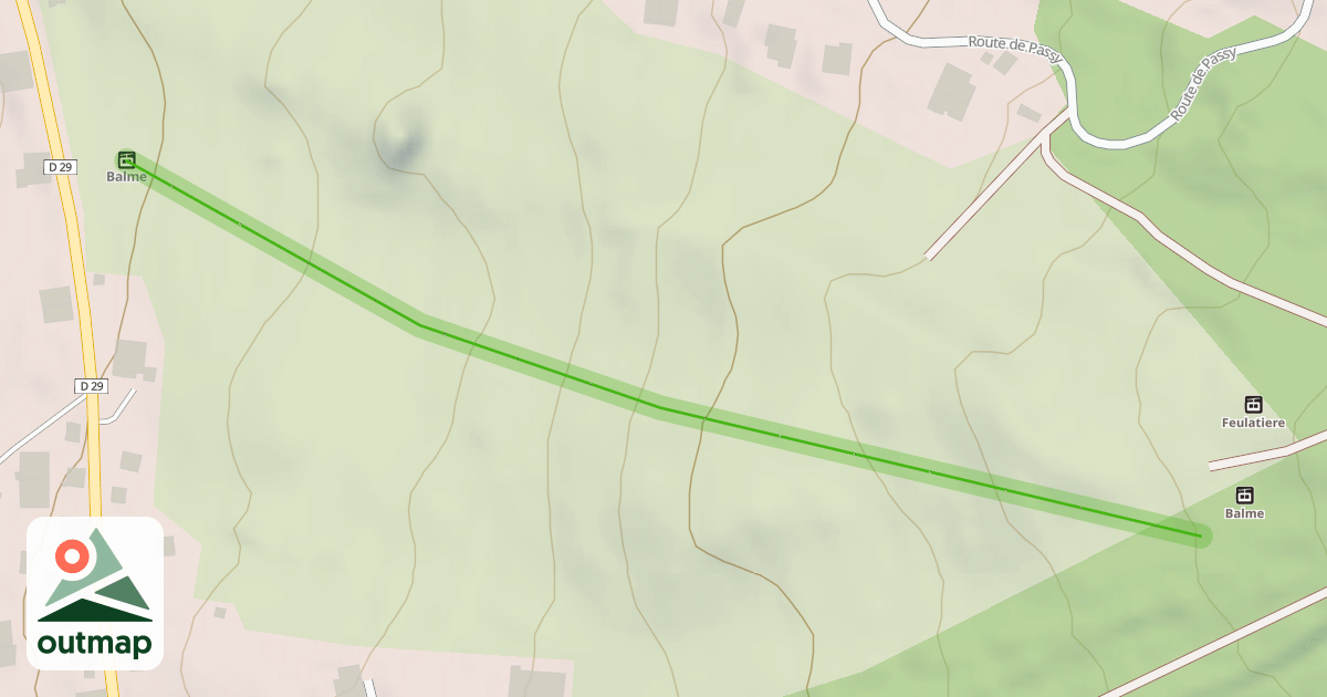 Map of Balme