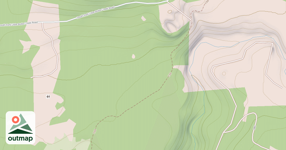 Map of BIG ELK CINDER PIT