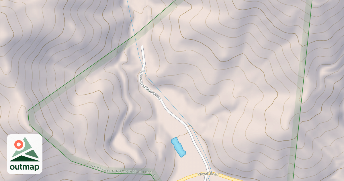Map of ARROWOOD GLADE