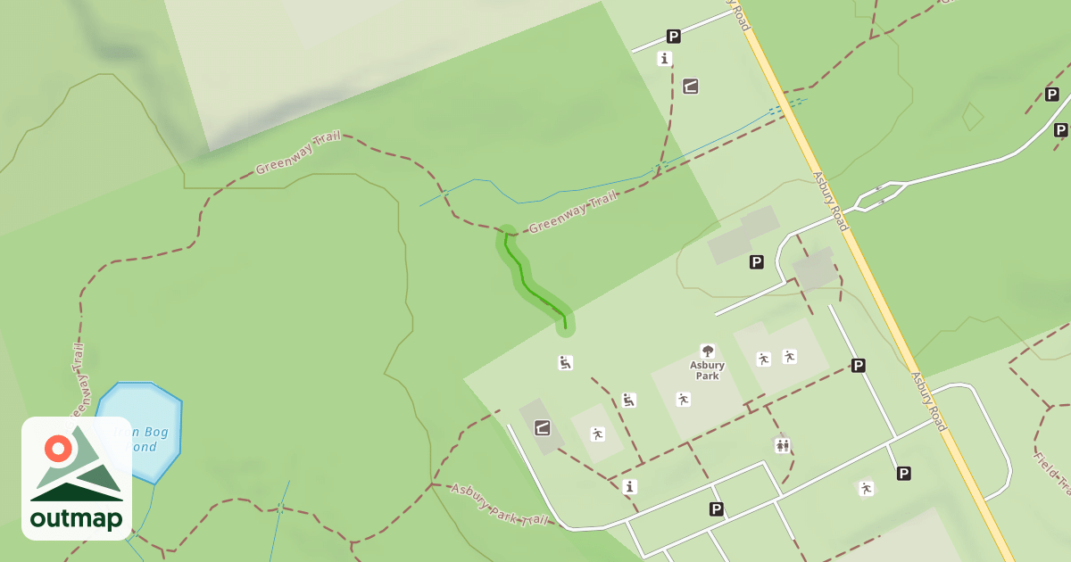 Map of Asbury Park Trail
