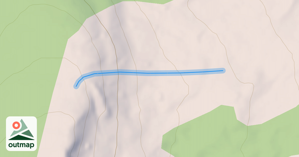 Map of Rusty's Run