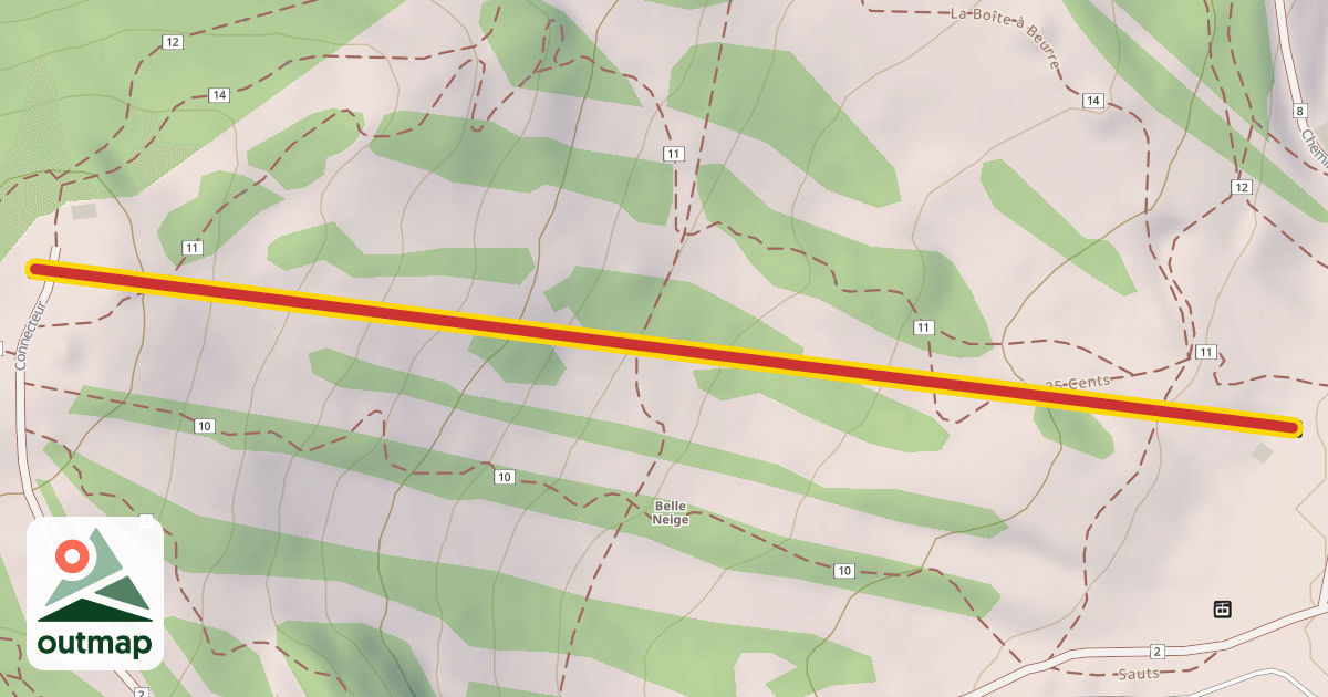 Map of La Fenster