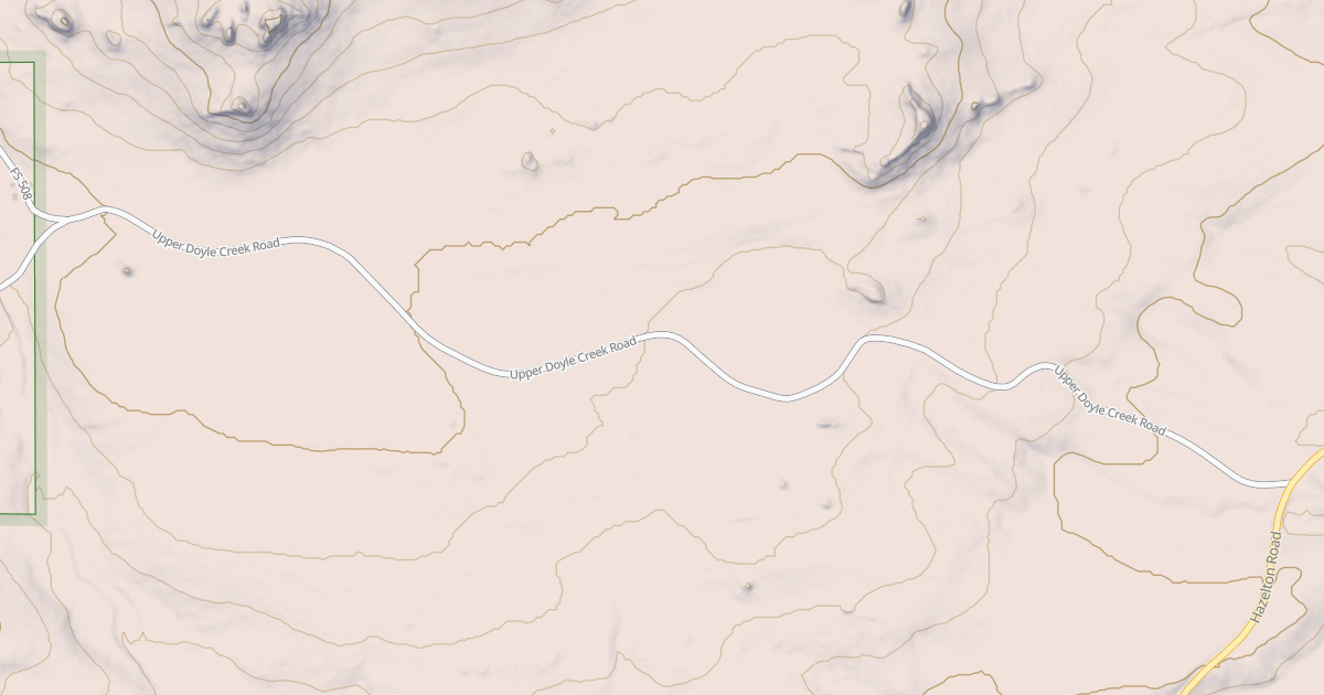 Map preview of UPPER DOYLE