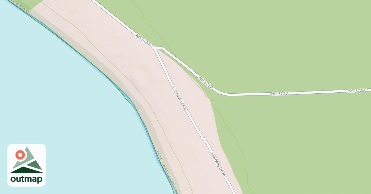 Map of DORRWAY DR