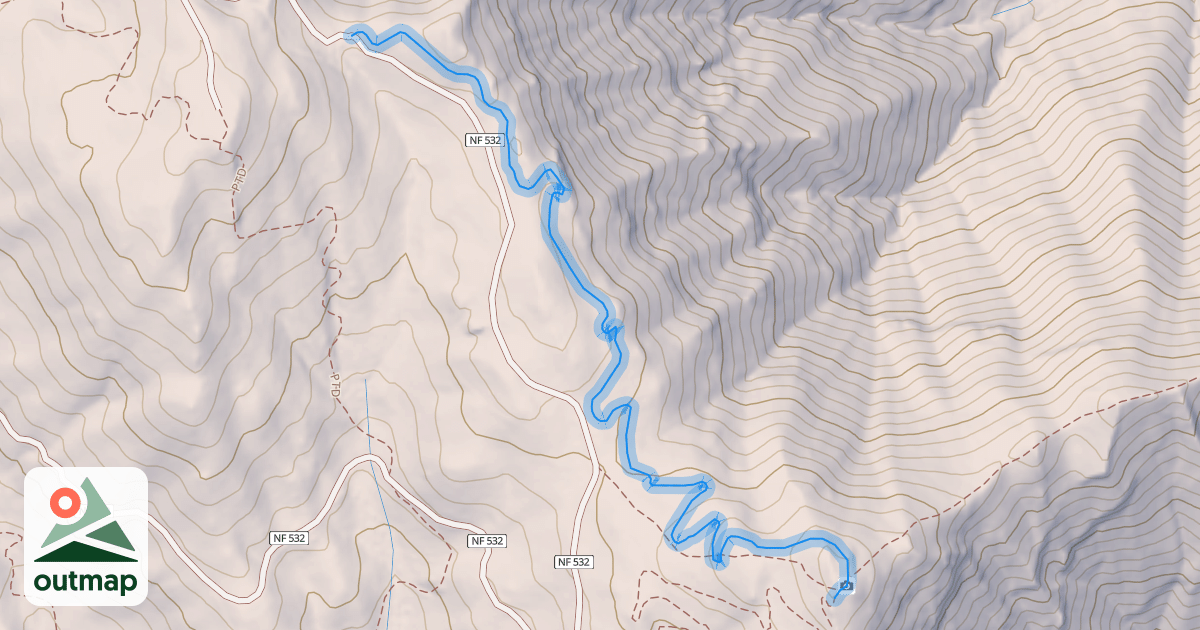 Map of Stairway to Heaven