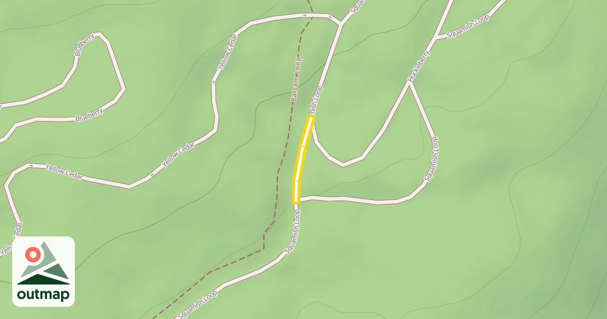 Map of Squamish Loop