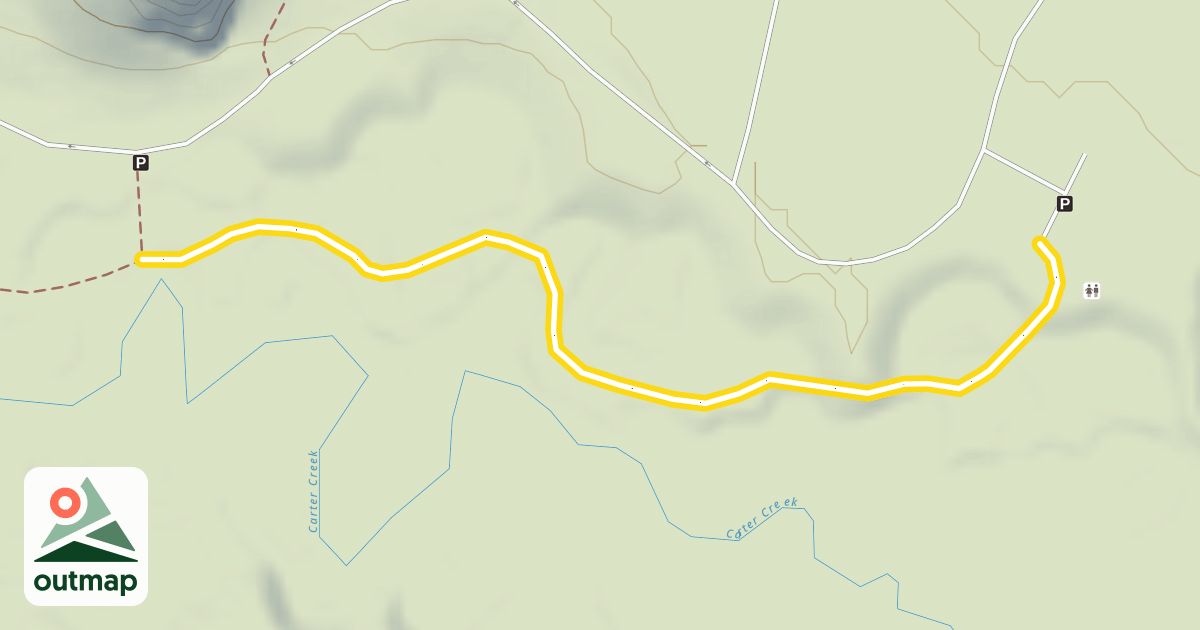 Map of Spring Peeper Trail (0.65mi)