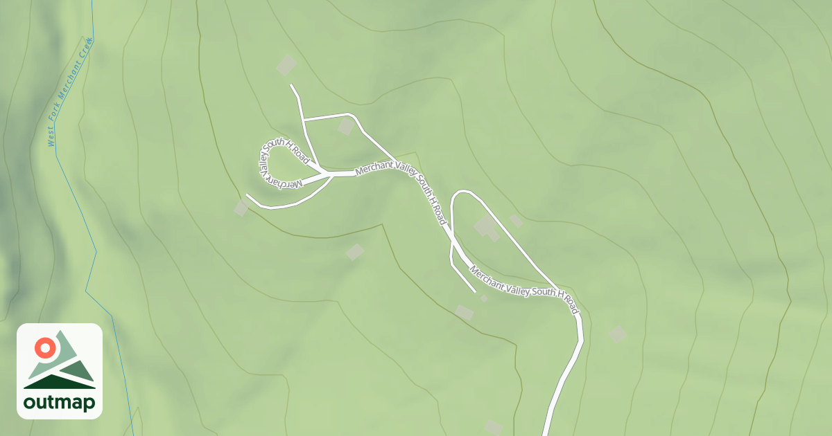 Map of MERCHANT VALLEY S H