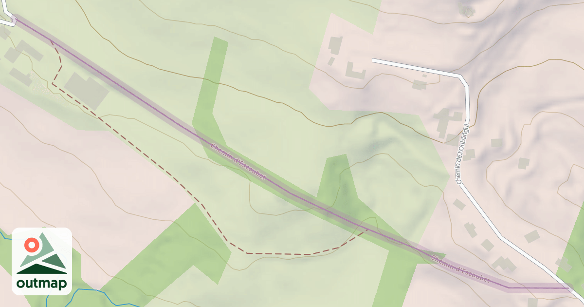 Map of Chemin d'Escoubet