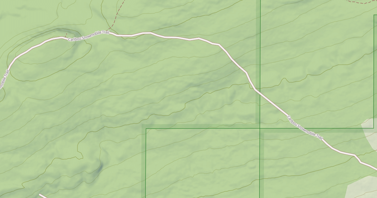 Map preview of CARIBOU SNOWMOBILE