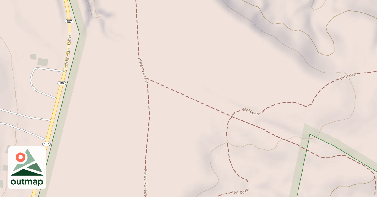 Map of White Trail