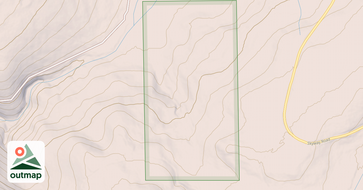 Map of BUTTE SOUTH NO 1