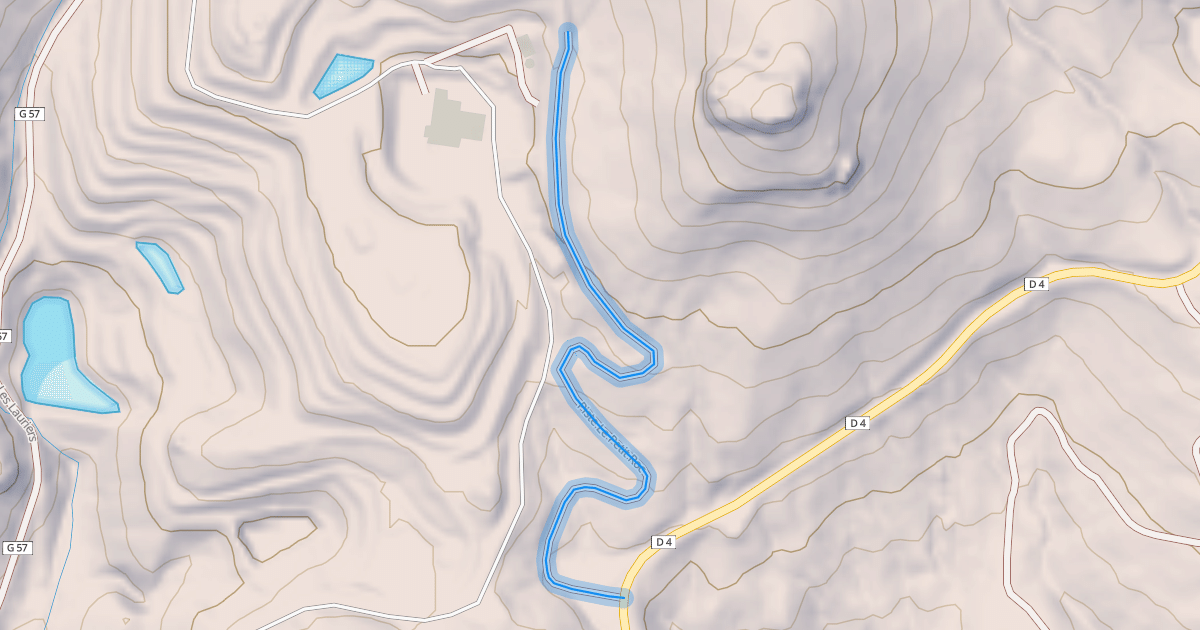 Map preview of Piste Le Petit Roc