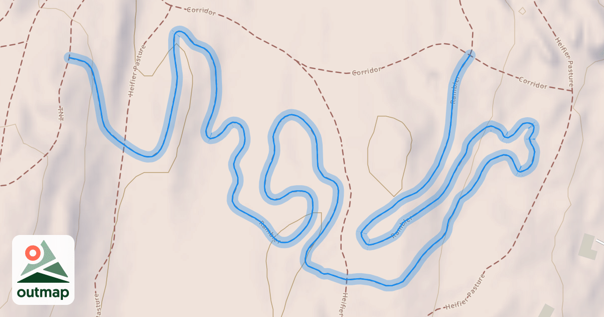 Map of Rambler in Washington