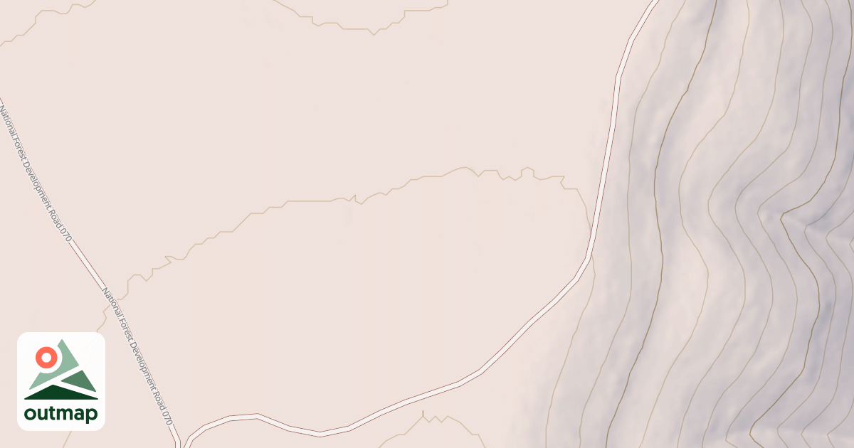 Map of USFS National Forest System Roads {226D4614-FB2A-41CB-8C43-F13600C689FE}