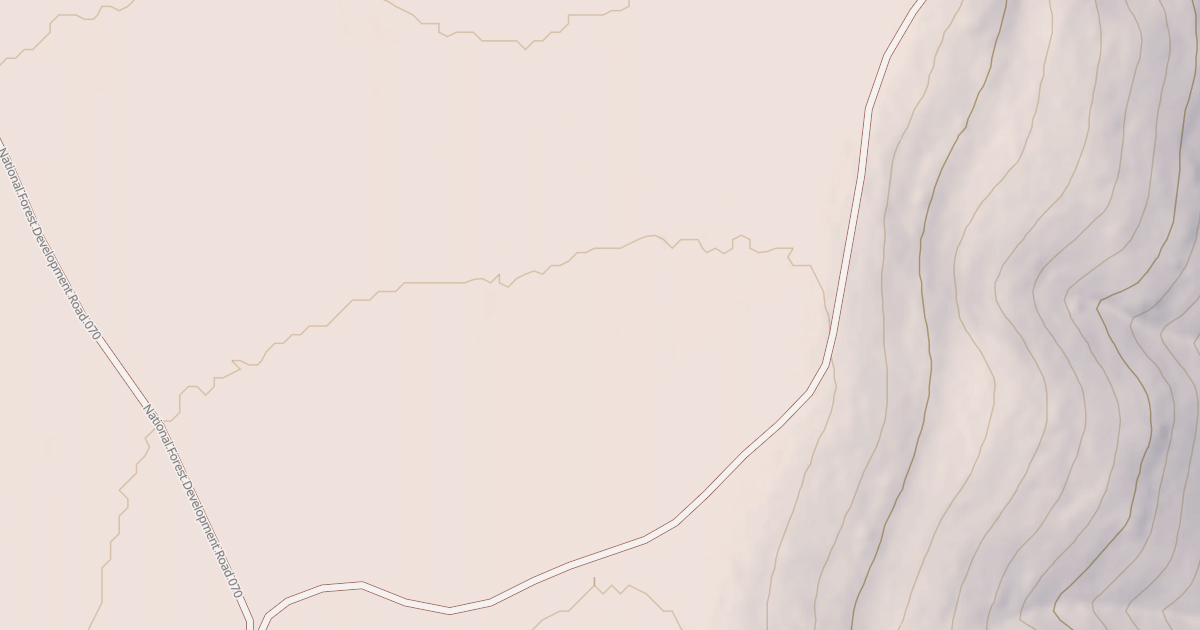 Map preview of USFS National Forest System Roads {226D4614-FB2A-41CB-8C43-F13600C689FE}