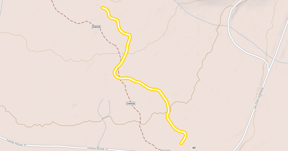 Map preview of Winding Way