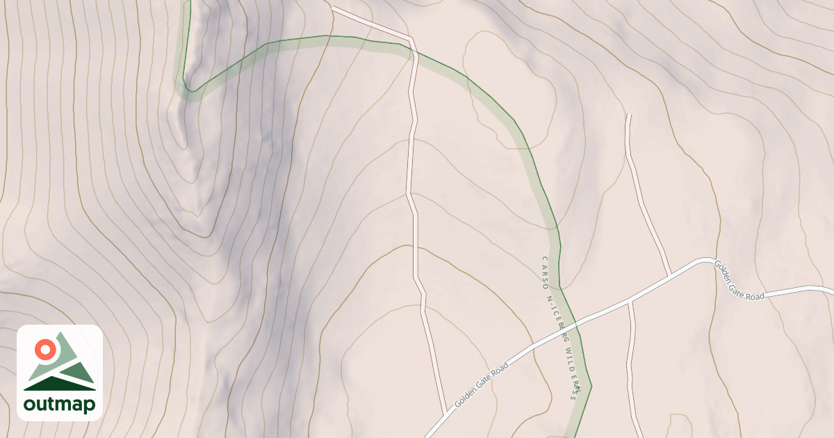 Map of GOLDEN GATE