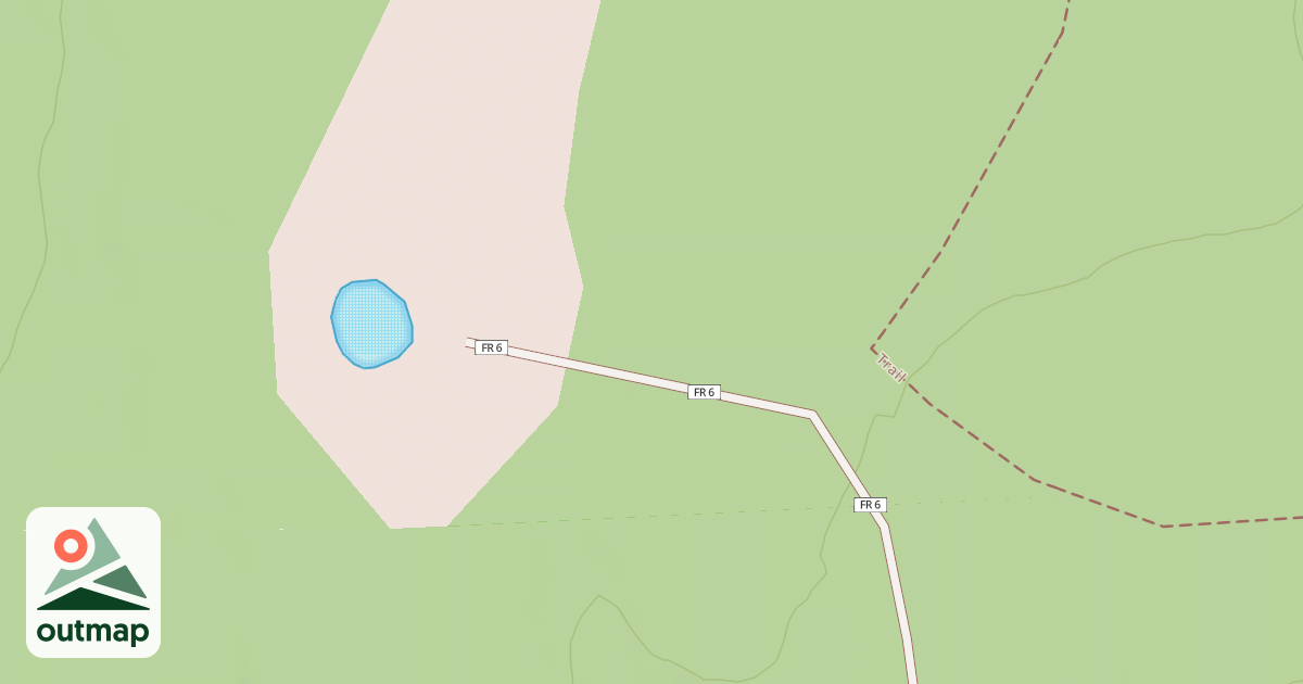 Map of USFS National Forest System Roads {3888F3E3-1053-48F9-9158-B58DC00C930B}