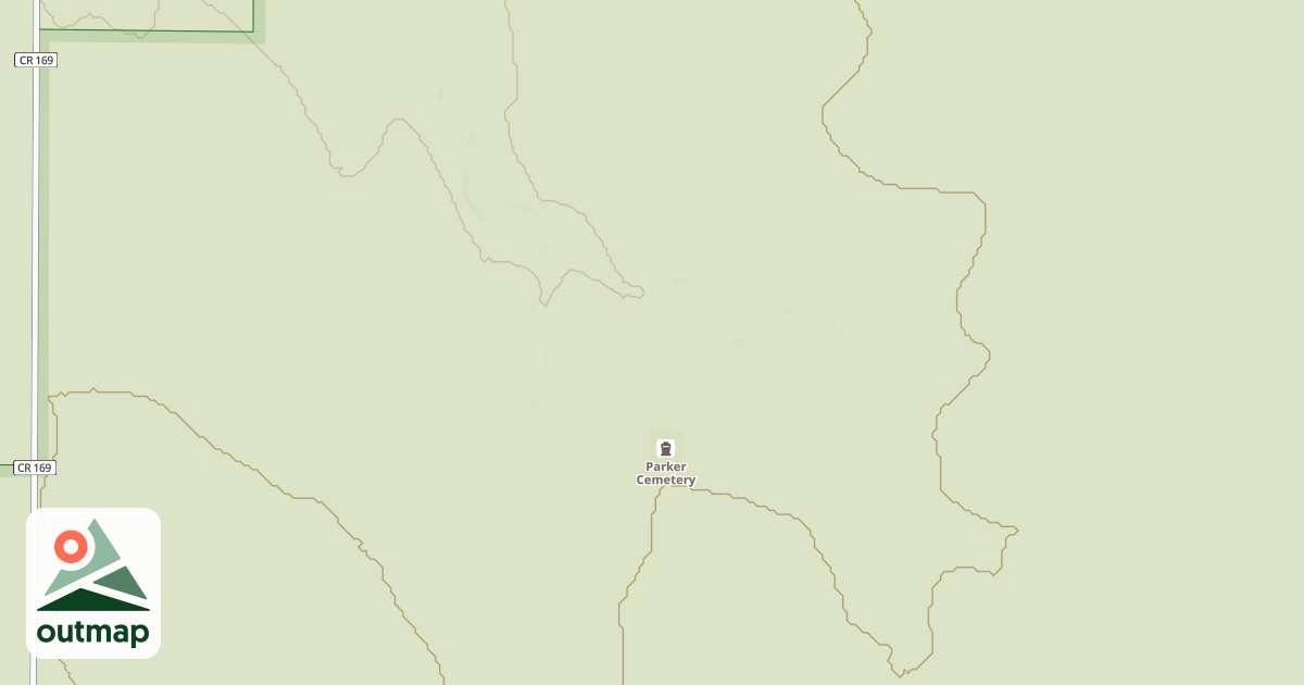 Map of PARKER CEMETERY