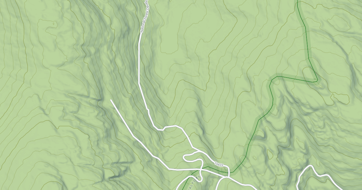 Map preview of HARVEY CREEK