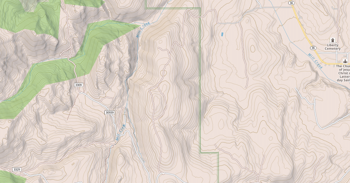 Map preview of THE DELL