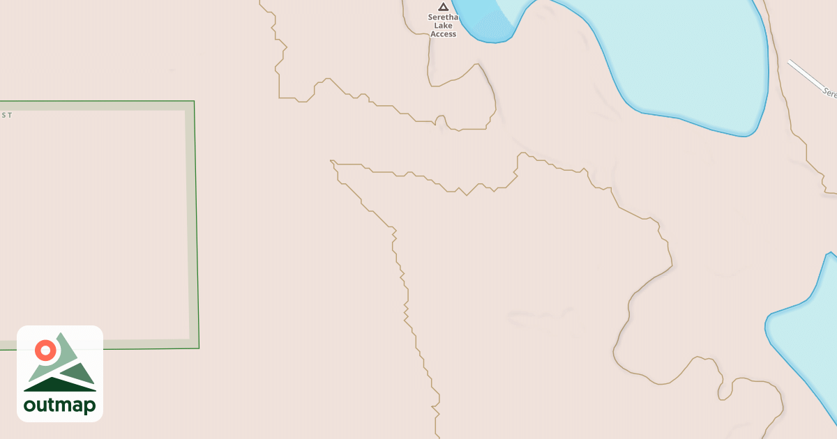 Map of Blue Ox State Trail MS84.029