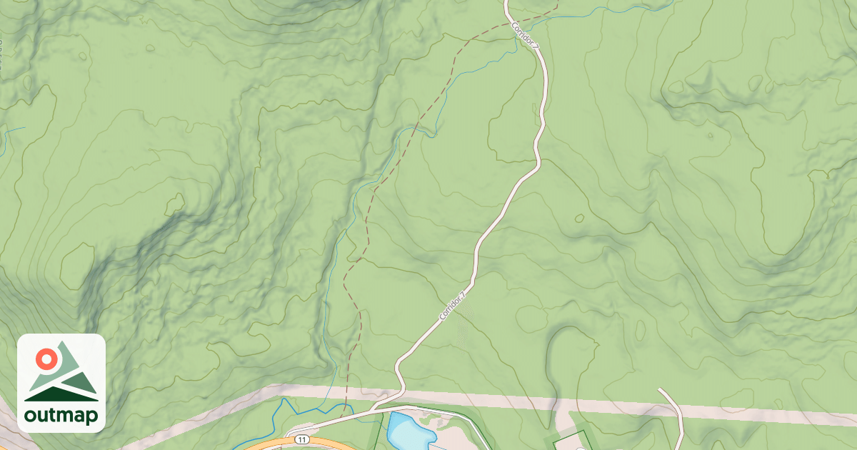 Map of Corridor 7 - Fr 30 To 11/30