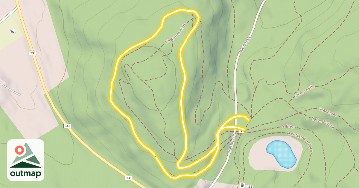 Map of 1. Morency