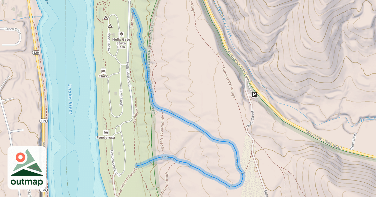 Map of Endurance