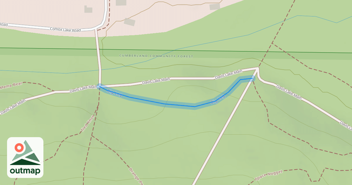 Map of Big Log