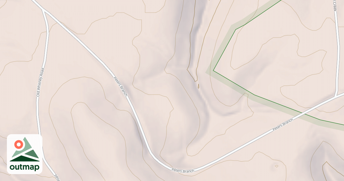 Map of PETERS BR