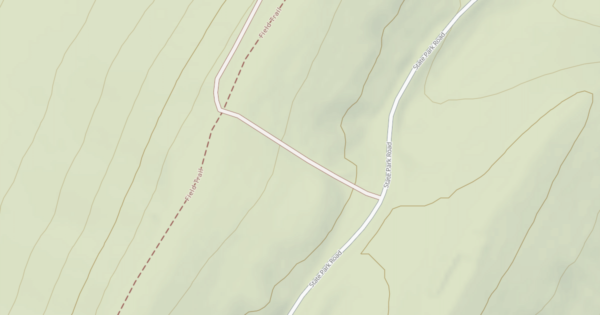 Map preview of Shawnee State Park Trails