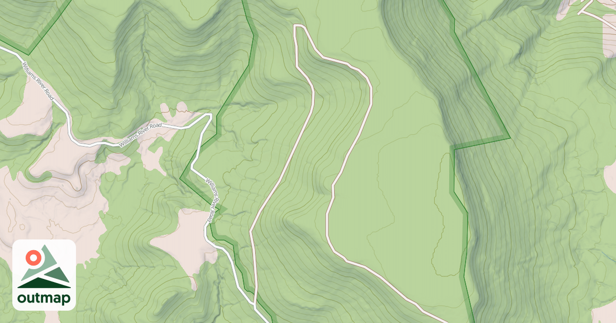 Map of Spruce Flats