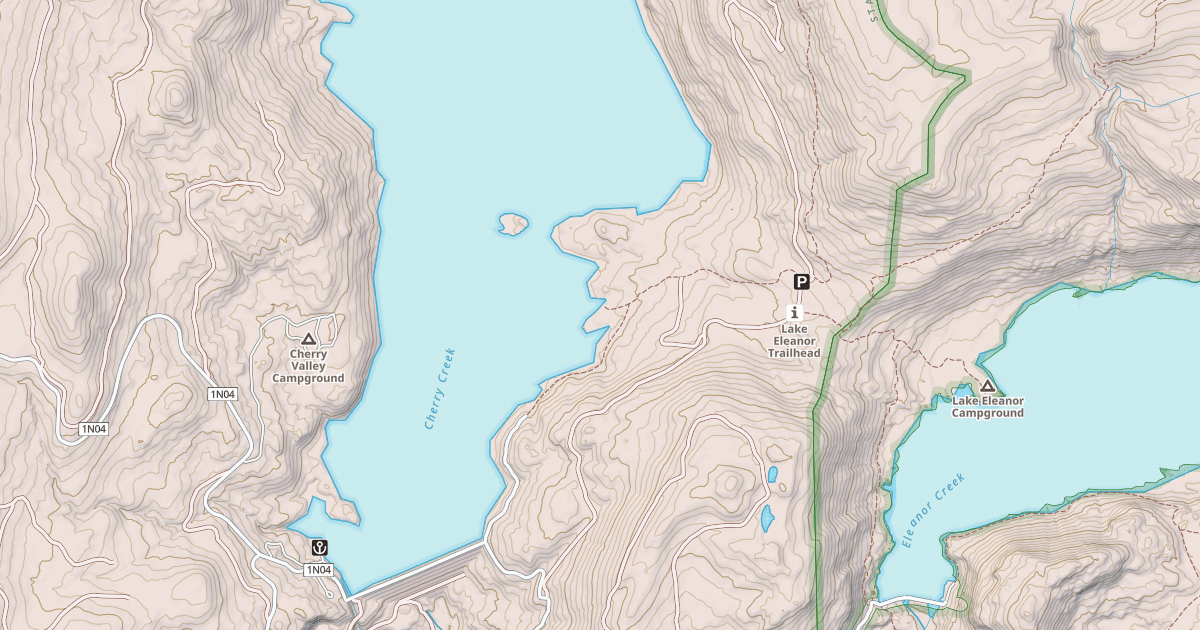 Map preview of COTTONWOOD RD