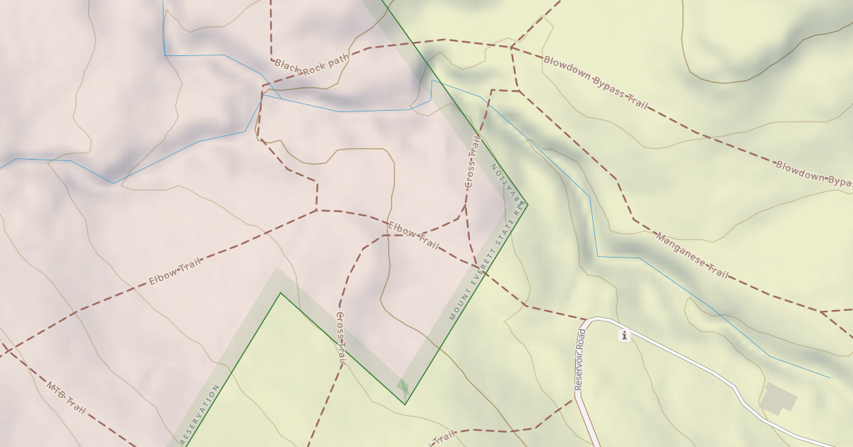 Map preview of Cross Trail