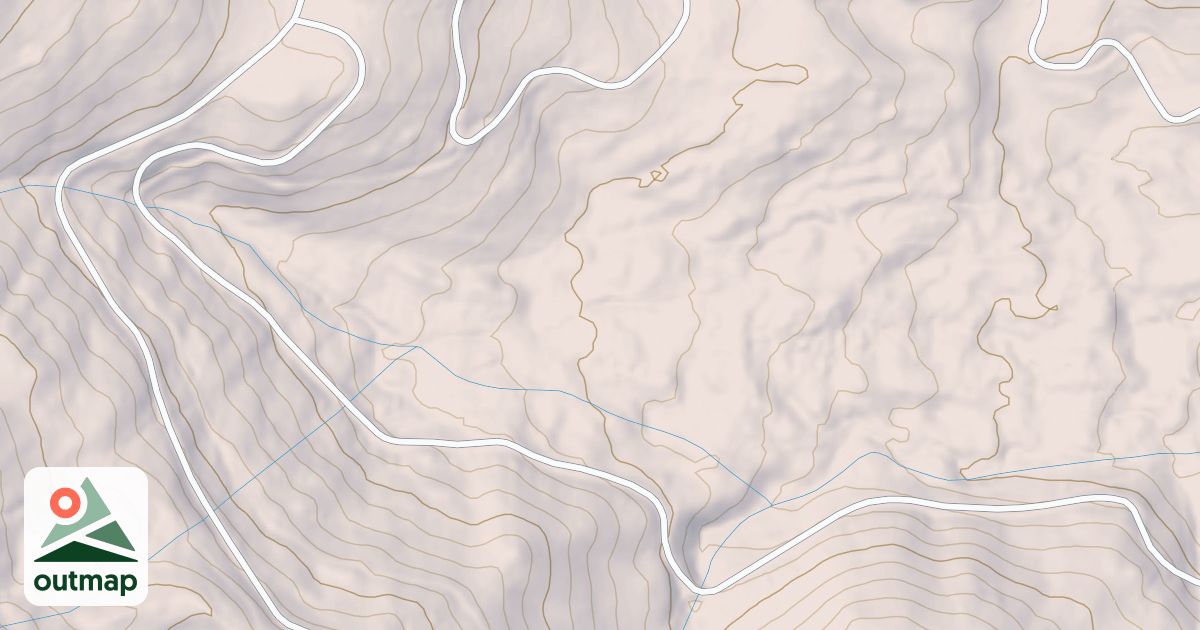Map of BAXTER CR SPUR