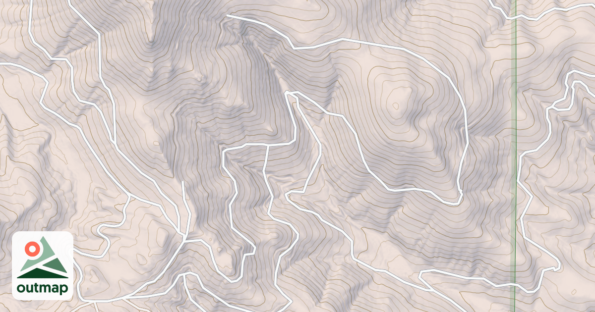 Map of GORHAM BUTTE