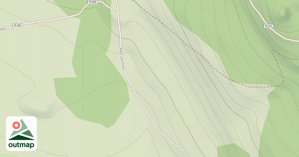Map of BAKER LAKE