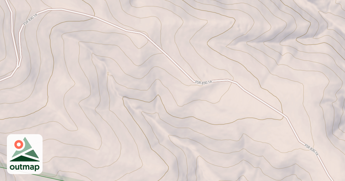 Map of BEARLODGE BR 1A