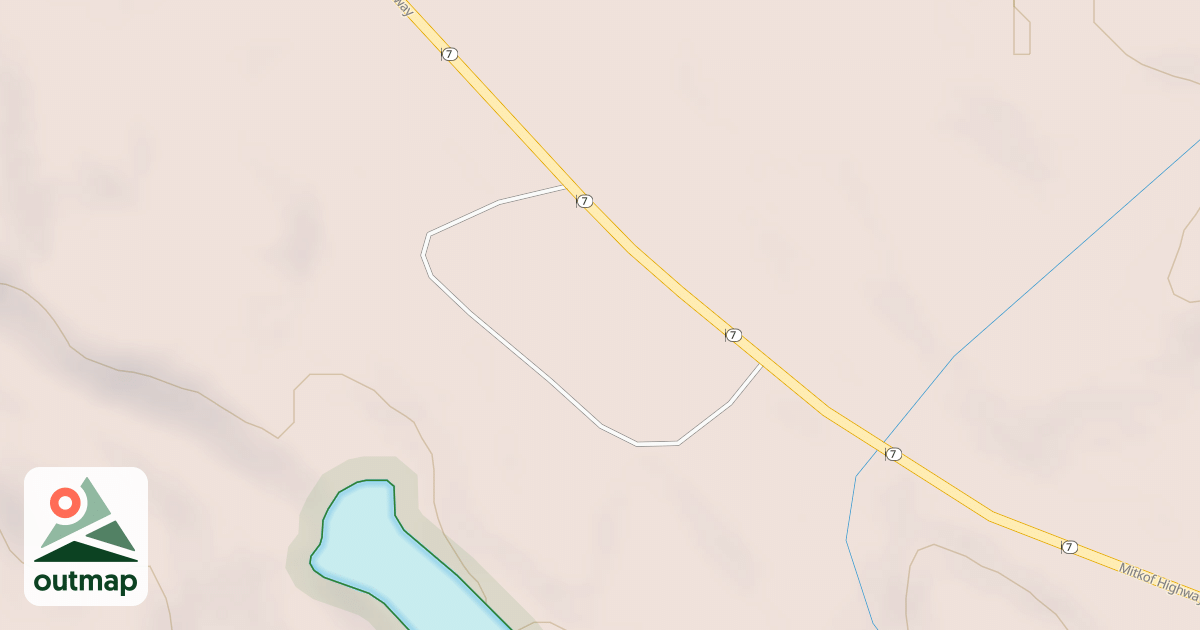 Map of BLIND RIVER RAPIDS PARK. AREA