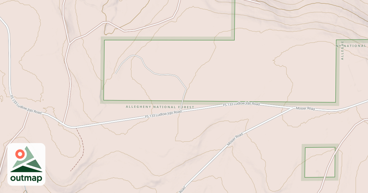 Map of LUDLOW JOJO