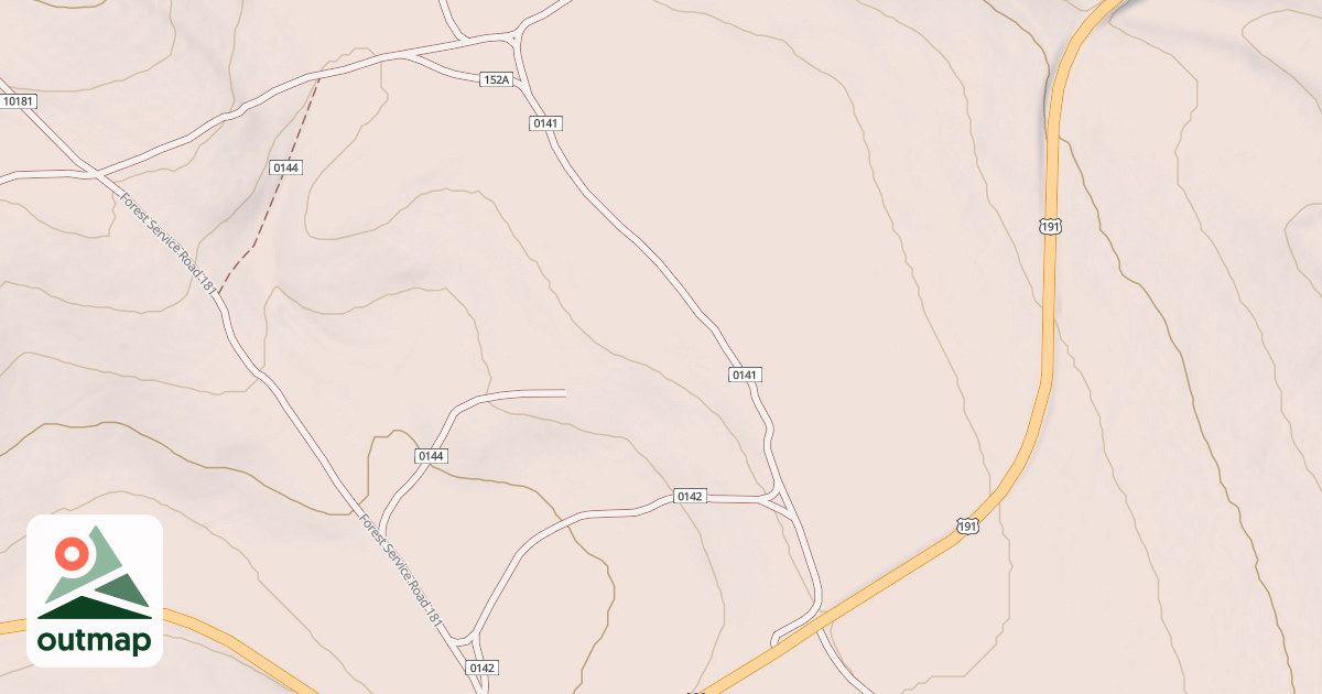 Map of BASSETT SPRINGS