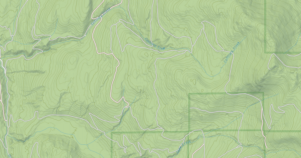 Map preview of TWENTYMILE PEAK