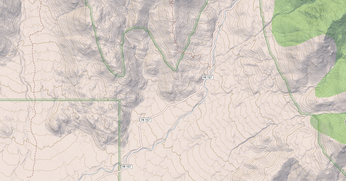 Map preview of GRANT CREEK RD