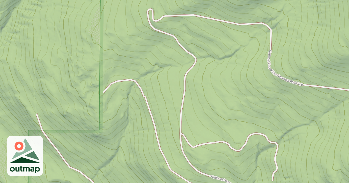 Map of ALADDIN MTN